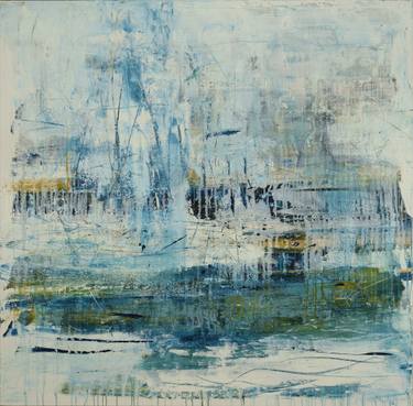Original Abstract Expressionism Abstract Painting by Albert Schmidbauer