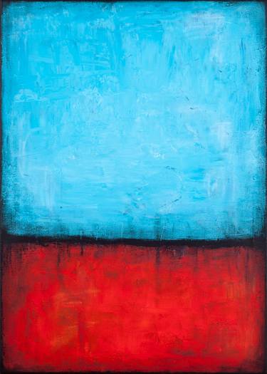 Original Pop Art Abstract Painting by Liss Art Studio