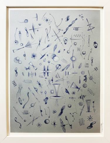 Original Abstract Science Drawings by Peter Pitout