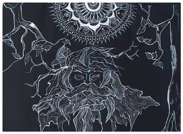 Original Abstract Expressionism World Culture Drawings by Naturebella G
