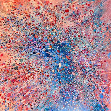 Original Abstract Expressionism Abstract Painting by Julia Brinkfrau