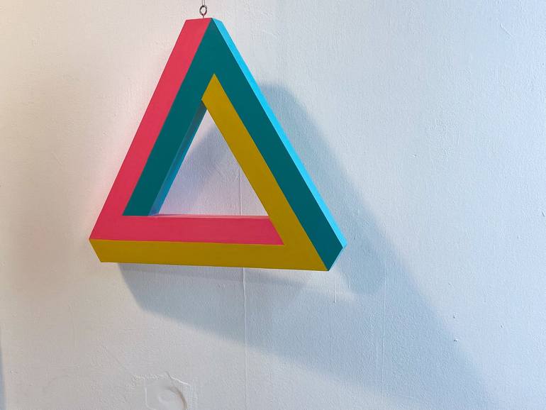 Original Conceptual Geometric Sculpture by Jessica Moritz