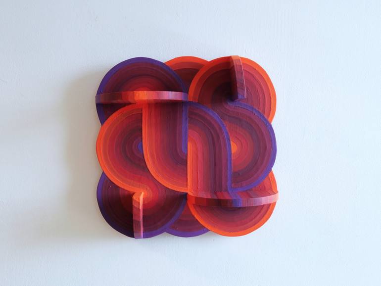 Original Abstract Geometric Sculpture by Jessica Moritz