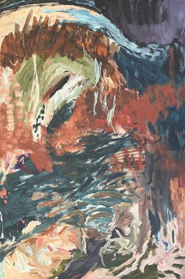 Original Abstract Expressionism Abstract Painting by Kylie Sams