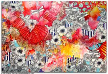 Original Abstract Nature Paintings by Asma Kazi