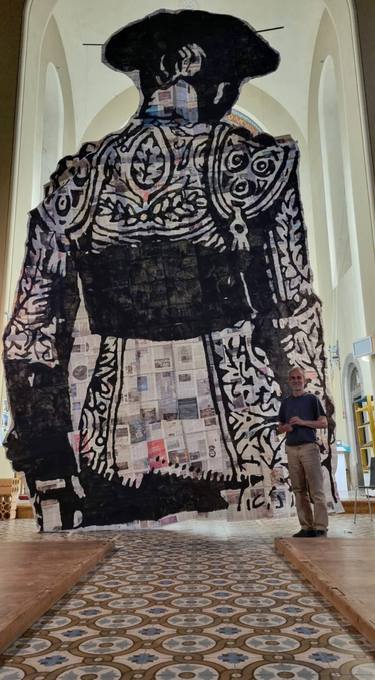 Original Installation Art Graffiti Painting by Paolo Mennea