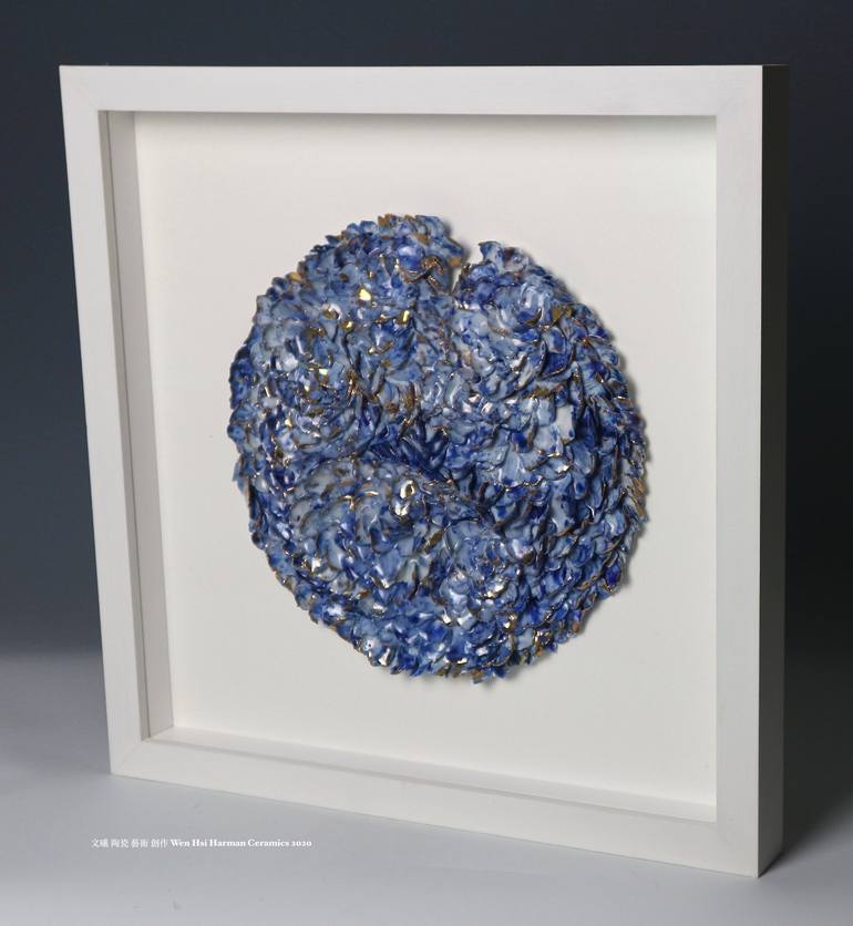Original Abstract Expressionism Abstract Sculpture by Wen-Hsi Harman