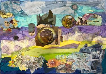 Original Contemporary Landscape Mixed Media by Alice Harrison