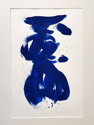 Original Abstract Calligraphy Painting by Larissa Lae