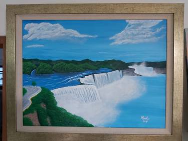 Original Fine Art Landscape Painting by Mark Ho