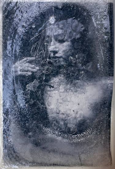 Original Conceptual Women Printmaking by Rene Dissel