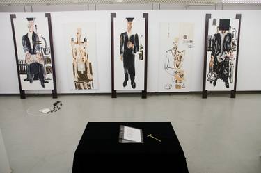 Original Surrealism Political Installation by Mamu Artist