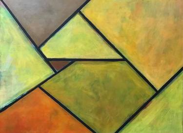 Original Abstract Painting by Brigitte Lira