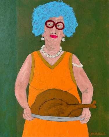 Original Contemporary Food & Drink Painting by Joselyn Miller