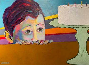 Original Figurative Portrait Paintings by Joselyn Miller