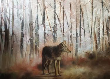 Original Fine Art Animal Painting by Dagmar Hrickova