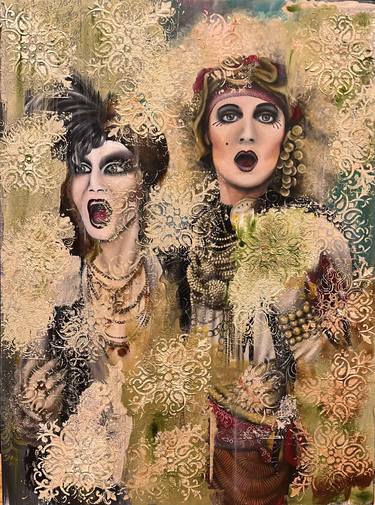 Original Portraiture Portrait Painting by Edoardo Erfini