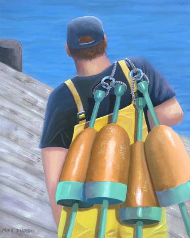 Original Fine Art Seascape Paintings by Michael Maron
