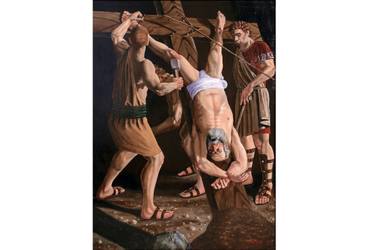 Original Fine Art Religion Painting by Matthew Brooks