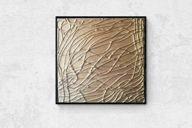 Original Abstract Expressionism Abstract Mixed Media by Beena Sohail