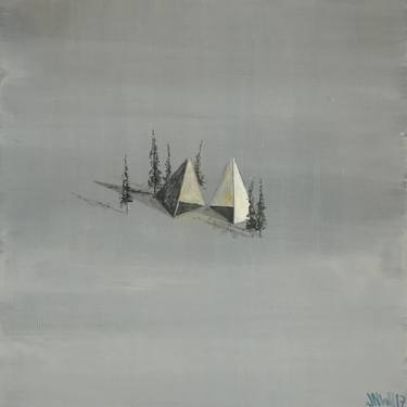 Original Figurative Aerial Painting by John Hainsworth