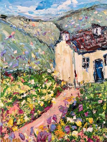 Print of Impressionism Home Paintings by Vilma Gataveckiene