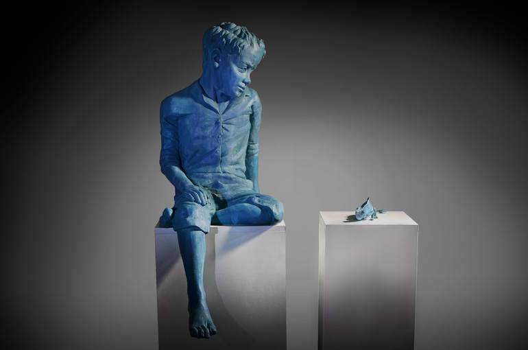 Original Conceptual Children Sculpture by Alexandros Moudiotis