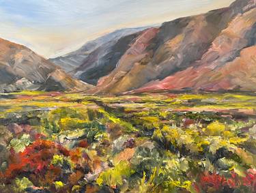 Original Impressionism Landscape Painting by Marilyn Froggatt