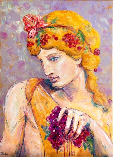 Original Portraiture Classical Mythology Paintings by Natalia Shchipakina