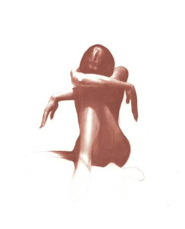 Original Figurative Nude Drawings by Patrick Palmer