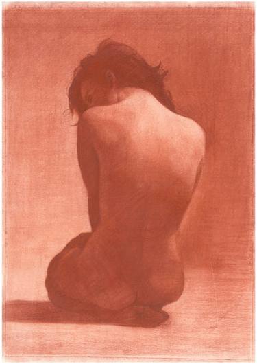Original Figurative Nude Printmaking by Patrick Palmer