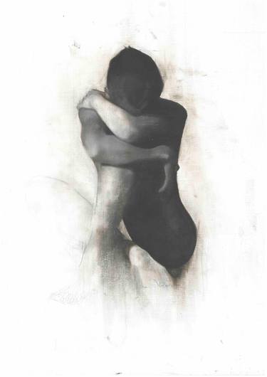 Original Figurative Nude Printmaking by Patrick Palmer