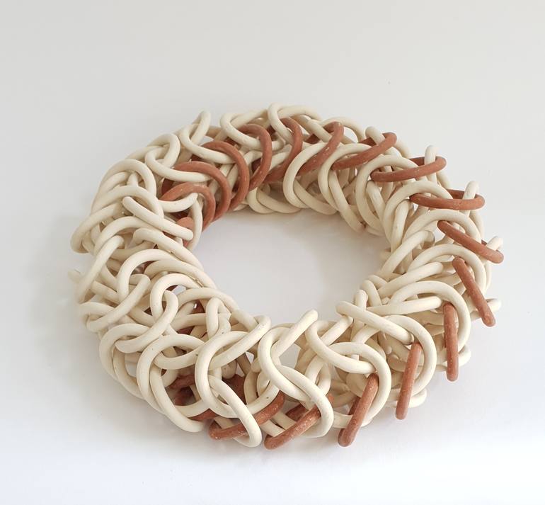 Original Conceptual Abstract Sculpture by Cecil Kemperink