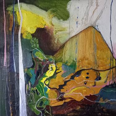 Original Abstract Landscape Painting by Martina Furlong