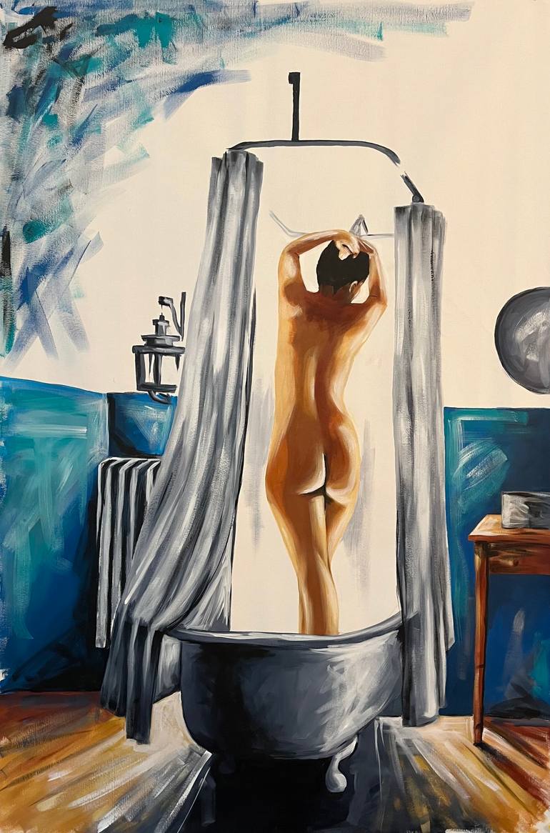 Print of Fine Art Nude Paintings by Ira Mitchell