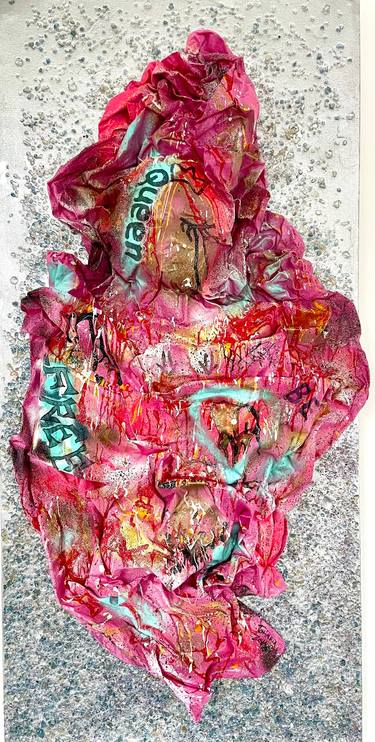 Original Abstract Graffiti Sculpture by Tatiana Zaytseva