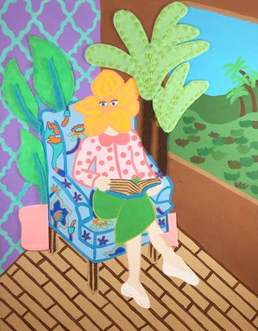 Original Fine Art Interiors Paintings by Emily Veldman
