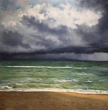 Original Realism Landscape Painting by Marina Merz