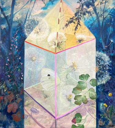 Original Contemporary Botanic Painting by Sylvia Frankena
