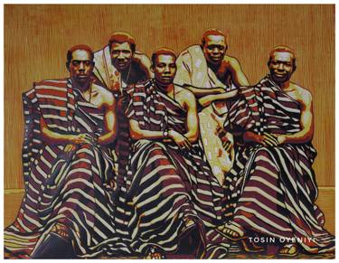 Original Conceptual Culture Printmaking by Tosin Oyeniyi