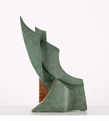 Original Abstract Automobile Sculpture by Dolores Flores