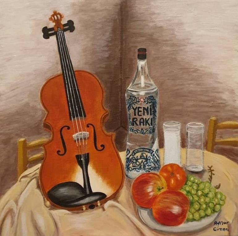 Original Fine Art Nature Paintings by Aynur Cimen