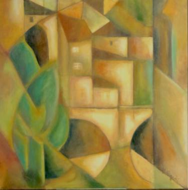 Original Abstract Geometric Painting by Marco Vignoli