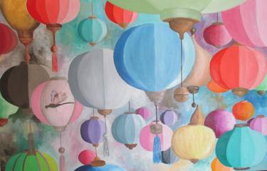 Original Expressionism Still Life Painting by Silvia Stori