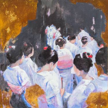 Original Contemporary People Paintings by Eduardo Blanco