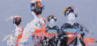 Original Figurative Portrait Paintings by Eduardo Blanco
