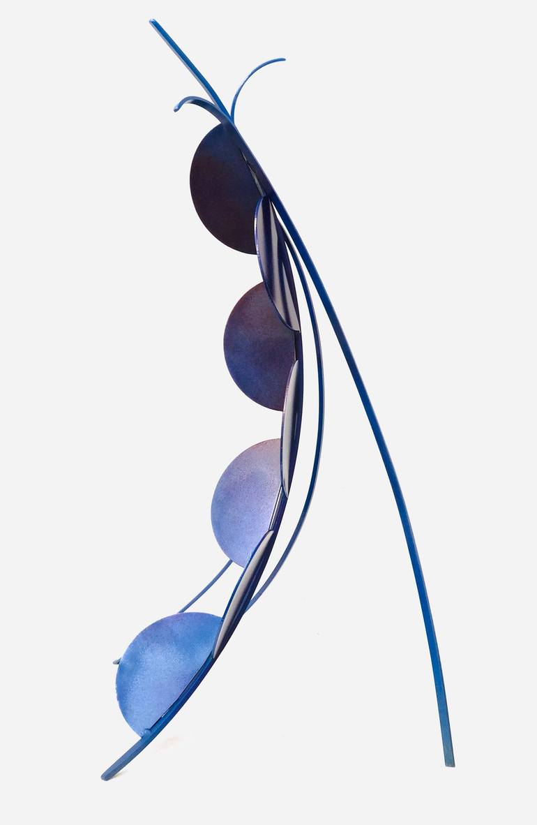 Original Abstract Floral Sculpture by Kelly O'Neill
