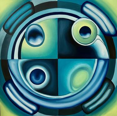 Original Abstract Painting by Aleyna Isiklar