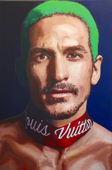 Original Contemporary Portrait Painting by Sophius From Paris