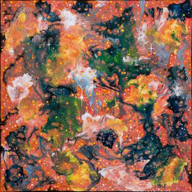 Original Contemporary Outer Space Paintings by Carola Vahldiek